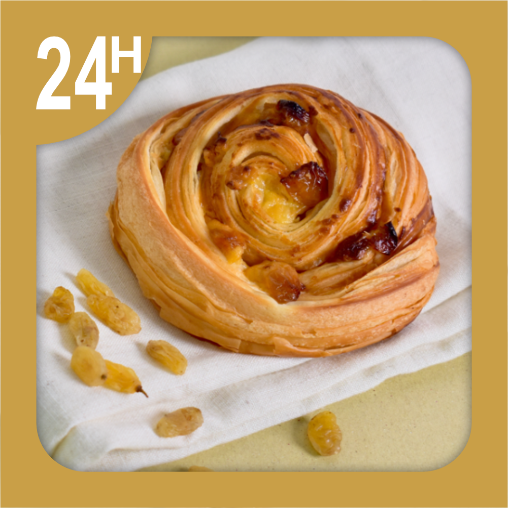 Bánh Nho khô cuộn (Pain au Raisin) 90g 