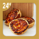 [QCH001Sset] Box 12 Mini Quiches Lorraines