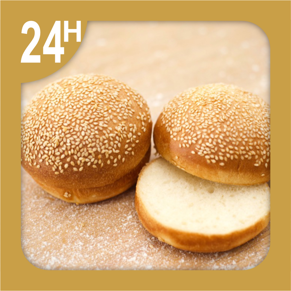 Gói Bánh mì tròn Burger (10 cái)