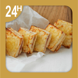 [SAN001Sset] Box 12 Mini Croque Monsieur Ham